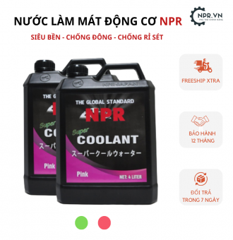 NƯỚC LÀM MÁT ĐỘNG CƠ Ô TÔ NPR JAPAN - 30%